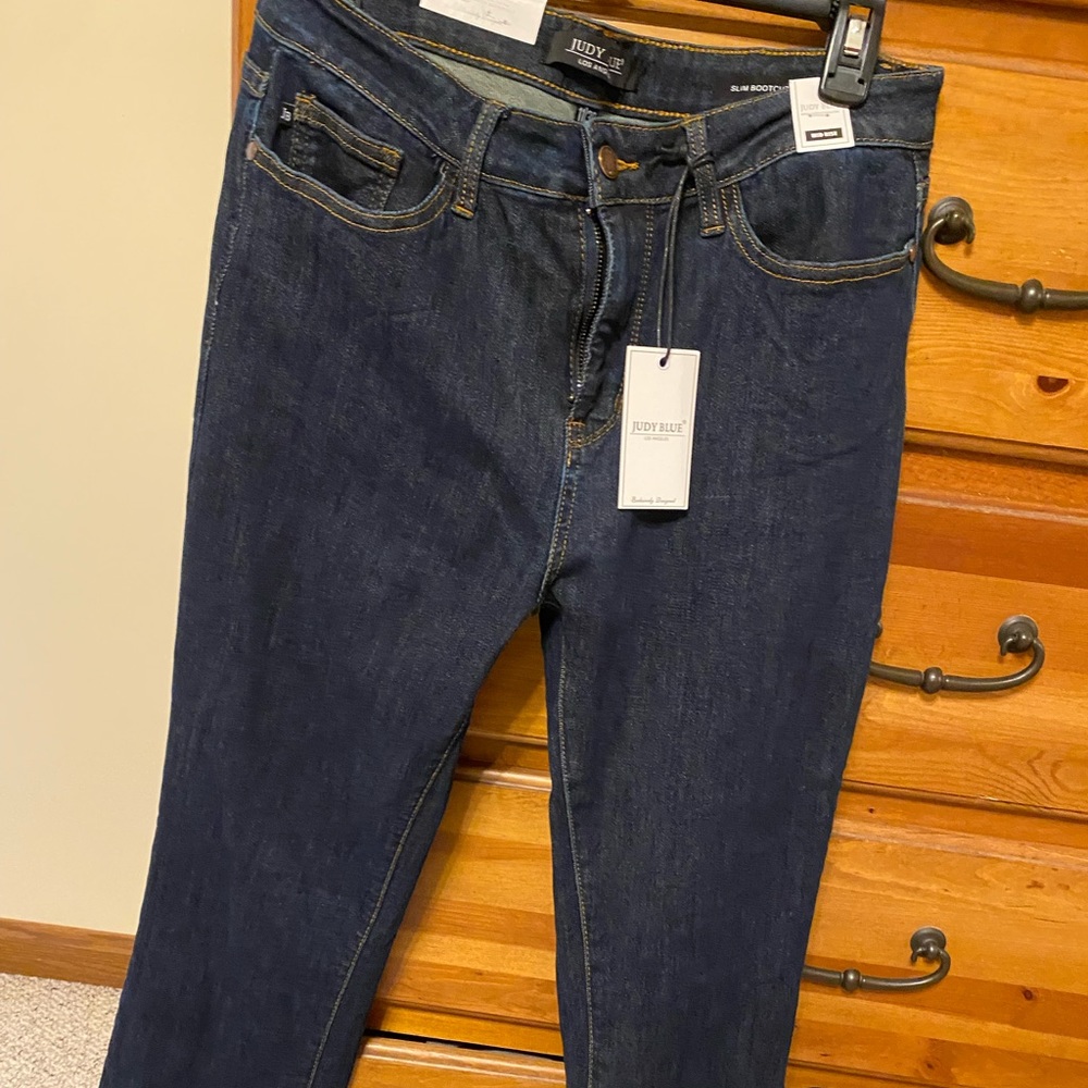 NWT Judy Blue jeans size 11 slim boot cut